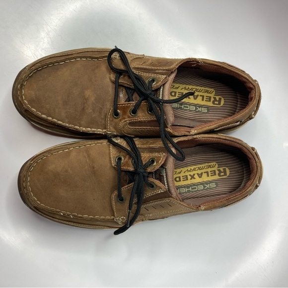 Skechers relaxed‎ fit memory foam boat shoes size 11 main image 6